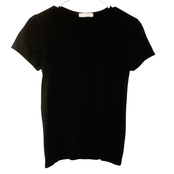 Versace Collection Black Medusa Head Size Medium Crewneck Short Sleeve T-shirt - Picture 1 of 6